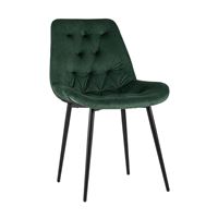 Стул Джастин велюр зеленый