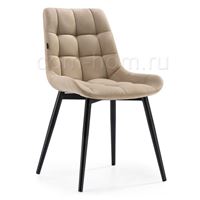 Стул на металлокаркасе Алст velutto 05 / черный