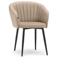 Стул на металлокаркасе Моншау velutto 05 / черный