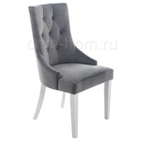 Стул деревянный Elegance white / grey