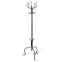 Вешалка для одежды SHT-CR300 Sheffilton (металл-пластик/черный-серый)