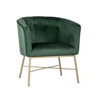Кресло Шале велюр зеленый