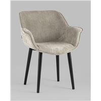 Стул с подлокотниками Мэйсон бежевый