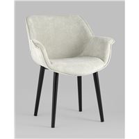 Стул с подлокотниками Мэйсон светло-бежевый