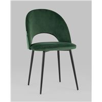 Стул Меган велюр зелёный