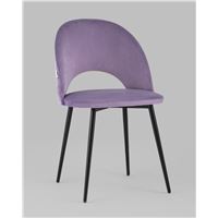Стул Меган велюр сиреневый