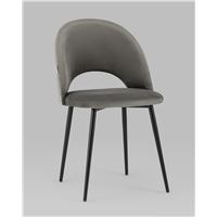 Стул Меган велюр тёмно-серый