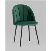 Стул Логан велюр зелёный