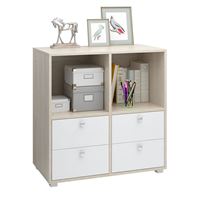 Комод-тумба Прайм-22-8 дуб сонома / белый