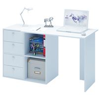 Компьютерный стол Прайм-37 белый