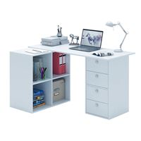 Угловой стол Прайм-78 белый