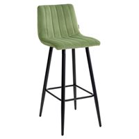 Барный стул DERRY G108-27 террариумный мох, велюр М-City