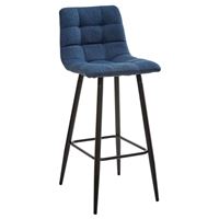 Барный стул SPICE TRF-06 полночный синий, ткань М-City