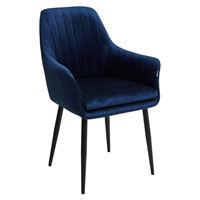 Стул Роден Blitz 20 Синий, велюр / черный каркас M-City