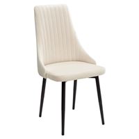 Стул Руссо Кремовый Catalana #C1, велюр / черный каркас M-City