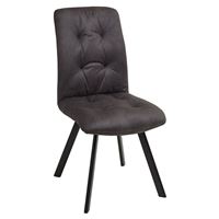 Стул VILMAR DARK GREY темно-серый нубук M-City