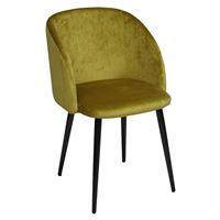 Стул YOKI G062-17 олива, велюр М-City