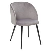 Стул YOKI G108-51 серый, велюр М-City