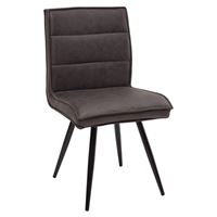 Стул SYLVIE PK-36, темно-серый, микрофибра М-City