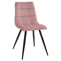 Стул TERAMO UF910-07 PINK, велюр М-City