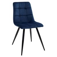 Стул TERAMO UF910-18 NAVY BLUE, велюр М-City