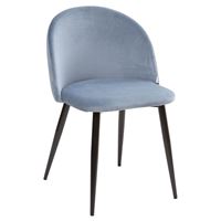 Стул MELODY пудровый синий, велюр G108-56 М-City