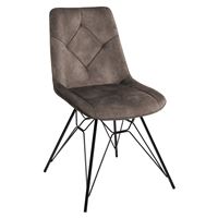 Стул MARBELLA PK6015-08 (VBP208) античный серо-бежевый, велюр М-City