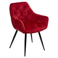 Стул HOLLA BLUVEL-59 BERRY, велюр M-City