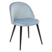 Стул JAZZ G062-43 пудровый серо-голубой, велюр М-City