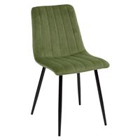 Стул DUBLIN G108-27 террариумный мох/ черный каркас, велюр М-City