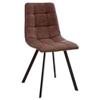 Стул CHILLI SQUARE RU-05 коричневый винтаж, PU М-City