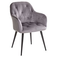 Стул ARABIS DARK GREY M-City