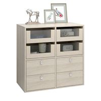 Комод Прайм-22-6 дуб сонома