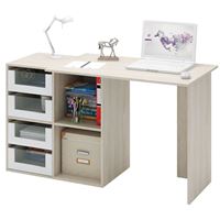 Компьютерный стол Прайм-38 дуб сонома / белый