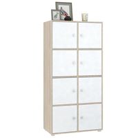 Стеллаж Прайм-42-5 дуб сонома / белый