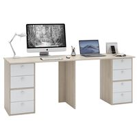 Стол для двоих Прайм-88 дуб сонома / белый