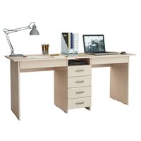 Стол для двоих Тандем-2Я дуб молочный