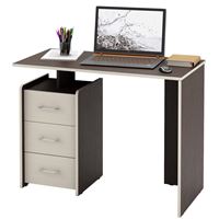 Стол письменный Слим-1 венге / дуб молочный