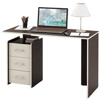 Стол письменный Слим-2 венге / дуб молочный