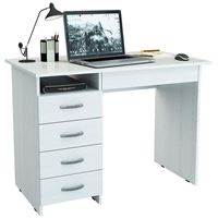 Стол письменный Милан-1 белый