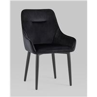 Стул Диана велюр черный