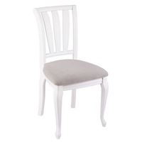 Стул с жесткой спинкой Кабриоль вивальди 06/эмаль белая Тон 9 
