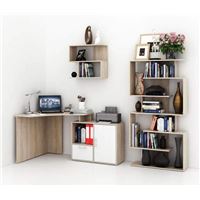 Уголок школьника Корнет УШ-2-01 дуб сонома / белый