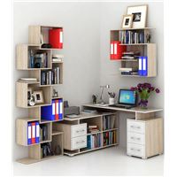 Уголок школьника Краст УШ-3-03 дуб сонома / белый