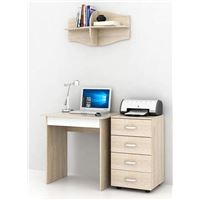 Уголок школьника Милан УШ-2Я-01 дуб сонома / белый