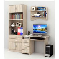 Уголок школьника Милан УШ-3-01 дуб сонома