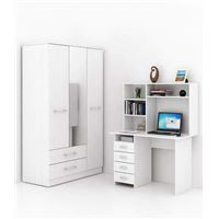 Уголок школьника Милан УШ-БН-03 белый