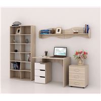 Уголок школьника Нейт УШ-1-02 дуб сонома / белый