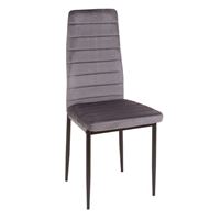 Стул С-105 PIXEL (Dark Grey velvet)