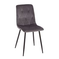 Стул С-1289 FRED (Grey velvet)